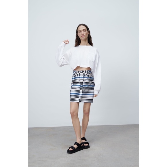 NWT‎ Zara Combination Cut Out Dress Size Medium - Picture 2 of 13